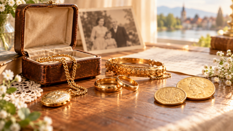 Goldschmuck und Goldmünzen Goldankauf Sursee