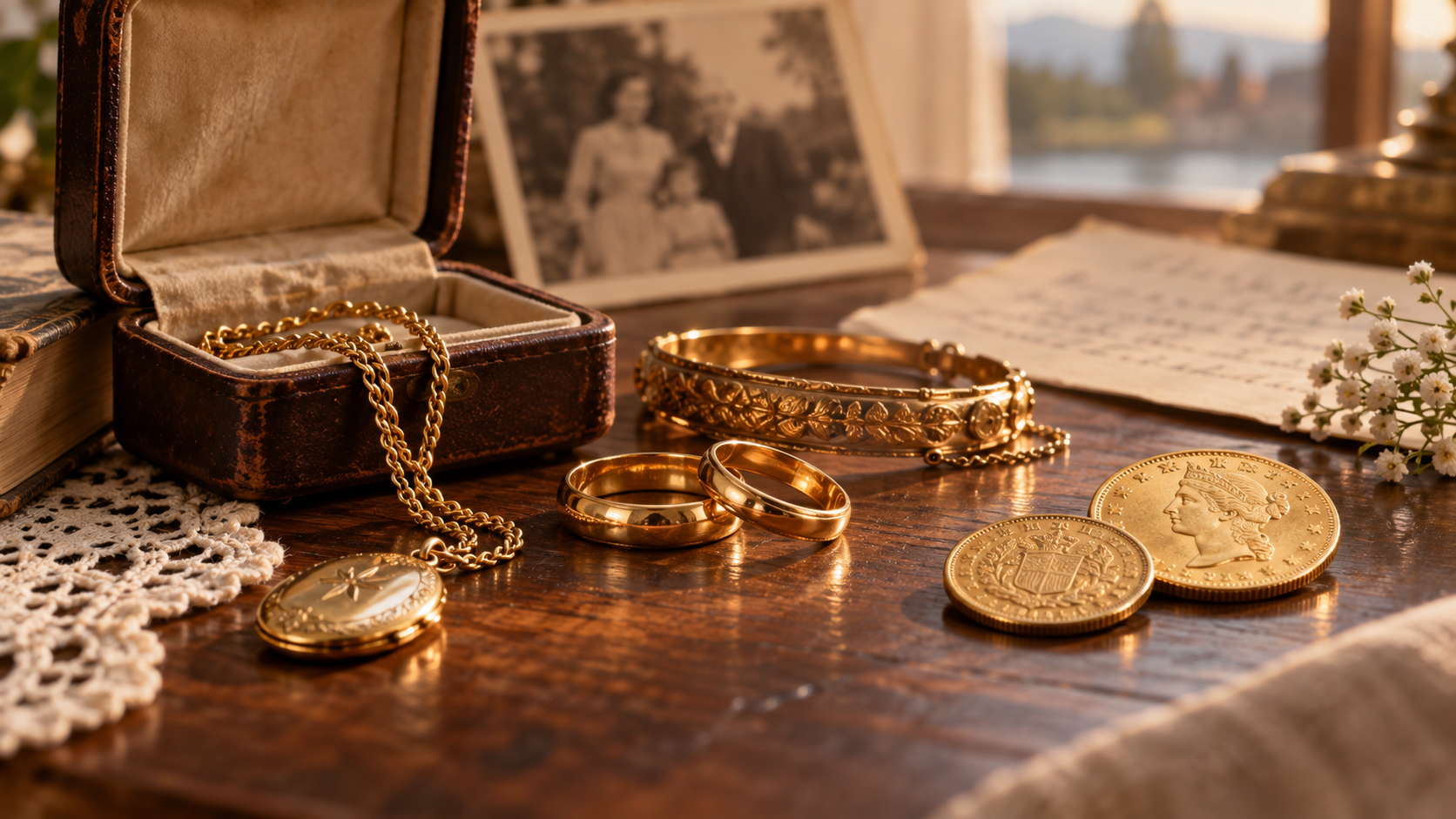 Gold mit Geschichte