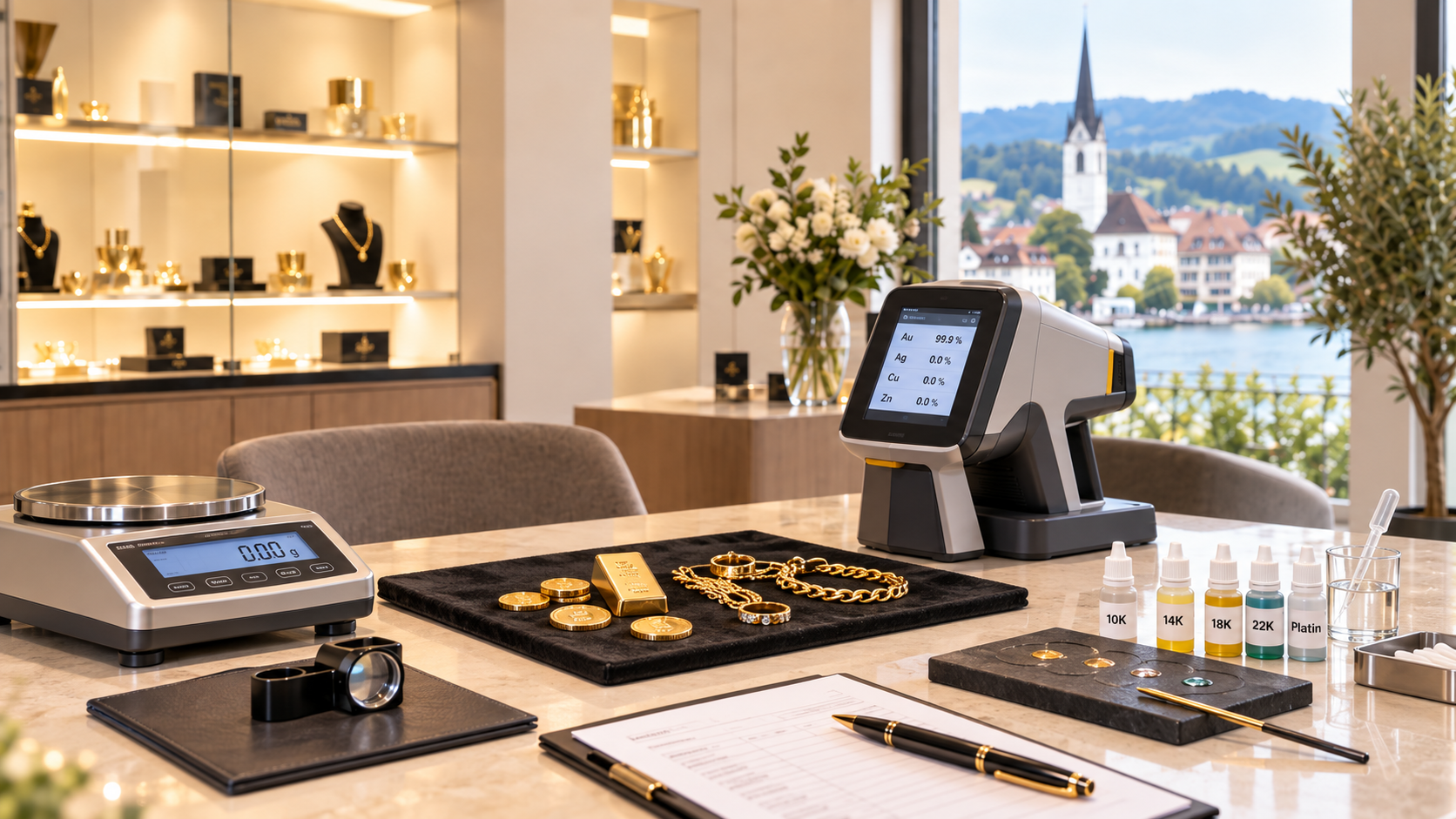 Goldankauf Sursee kauft Goldschmuck und Altgold Golduhren und Goldketten