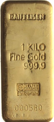 Goldbarren 1000 Gramm Raiffeisenbank Goldbarren 1000 Gramm Raiffeisenbank